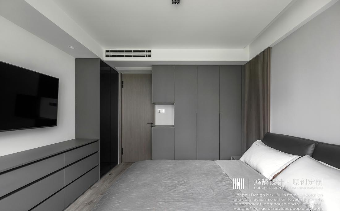 柔和光线打造温馨婚房丨中国上海丨鸿鹄设计-20