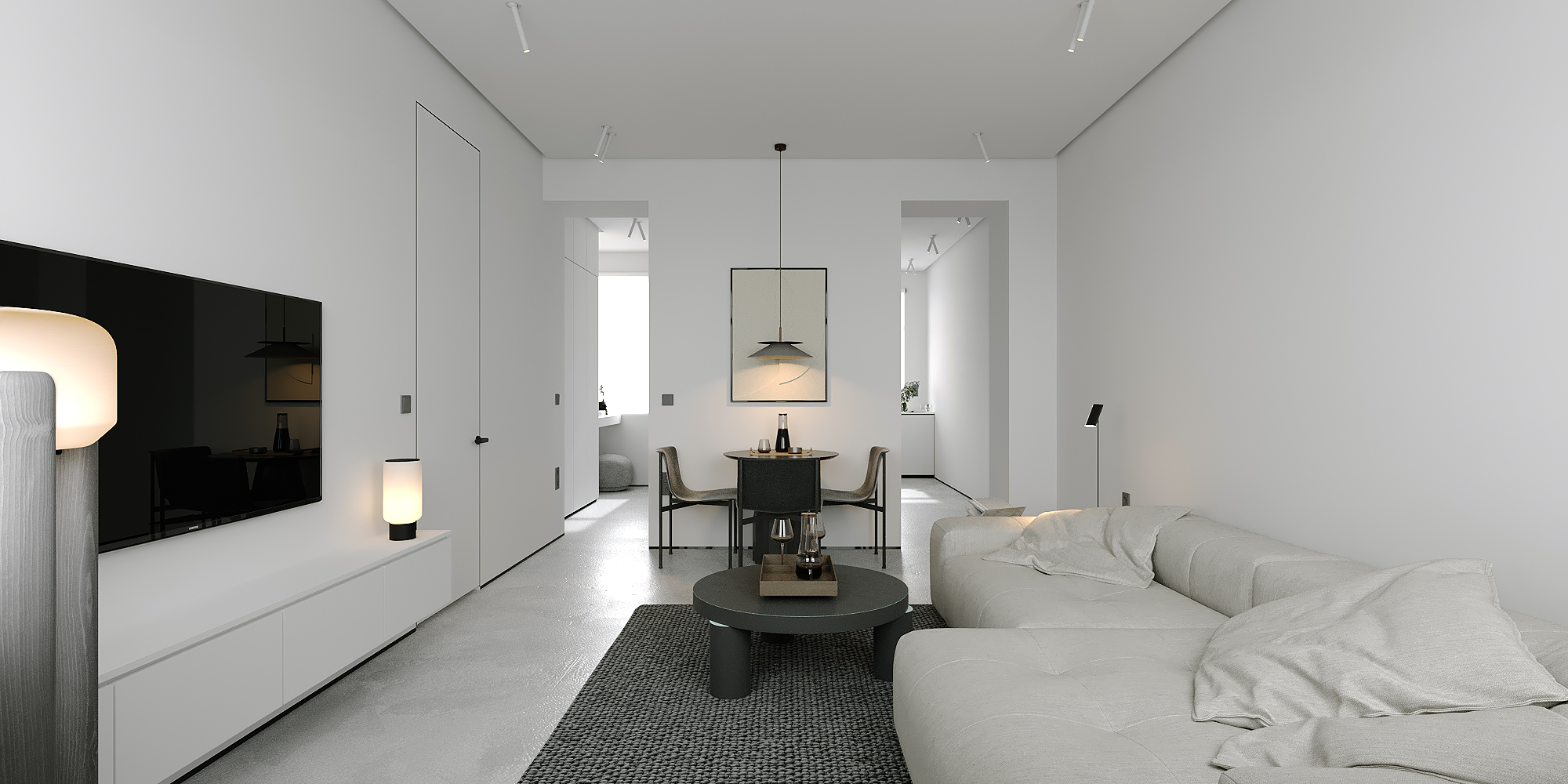 极简小户型丨奥地利维也纳丨Mirish Mirzayev-8