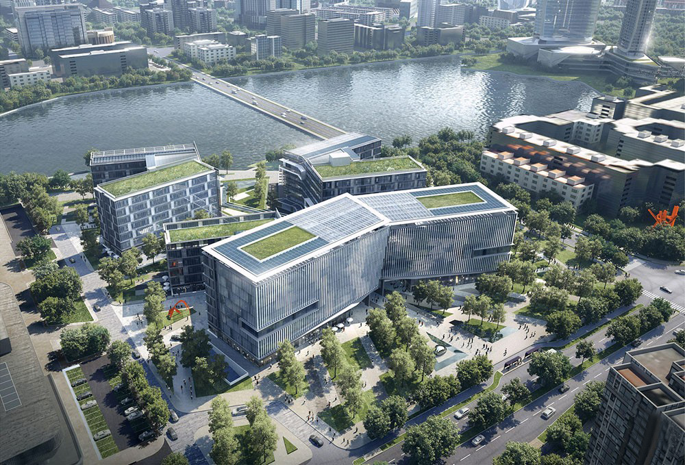 珠海孵化地的创意办公大楼-13