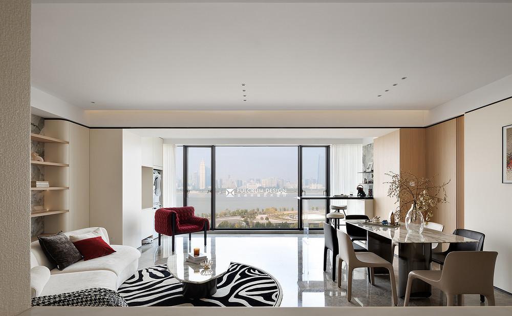 长江中心奶油轻奢风江景房-36