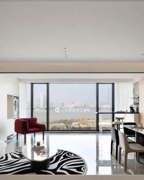长江中心奶油轻奢风江景房