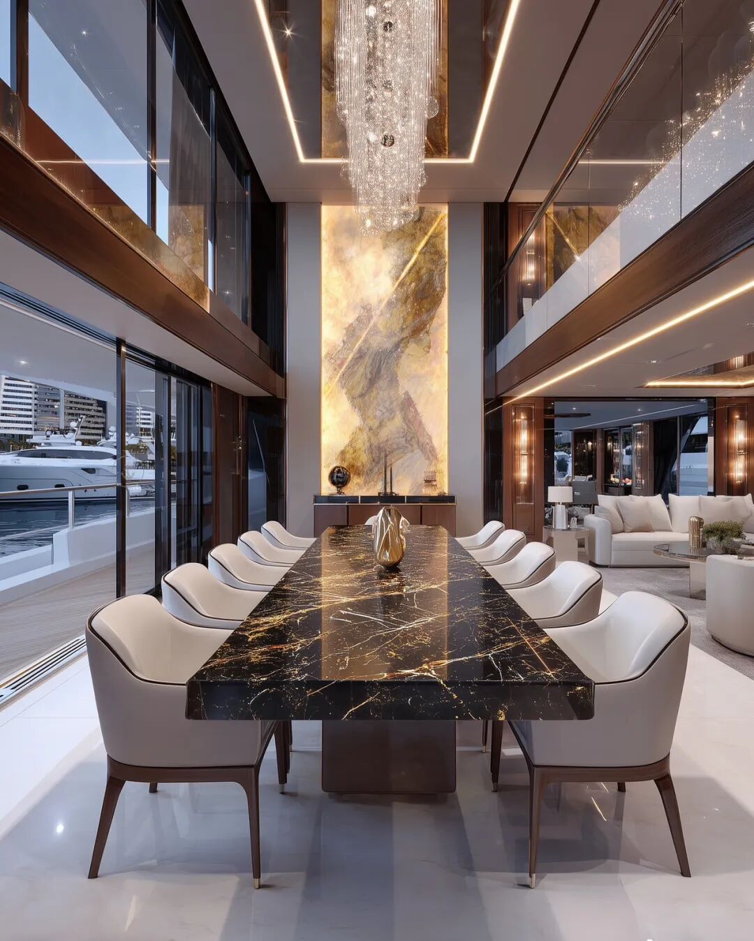 “海洋皇冠”超级游艇｜迪拜漂浮宫殿-15