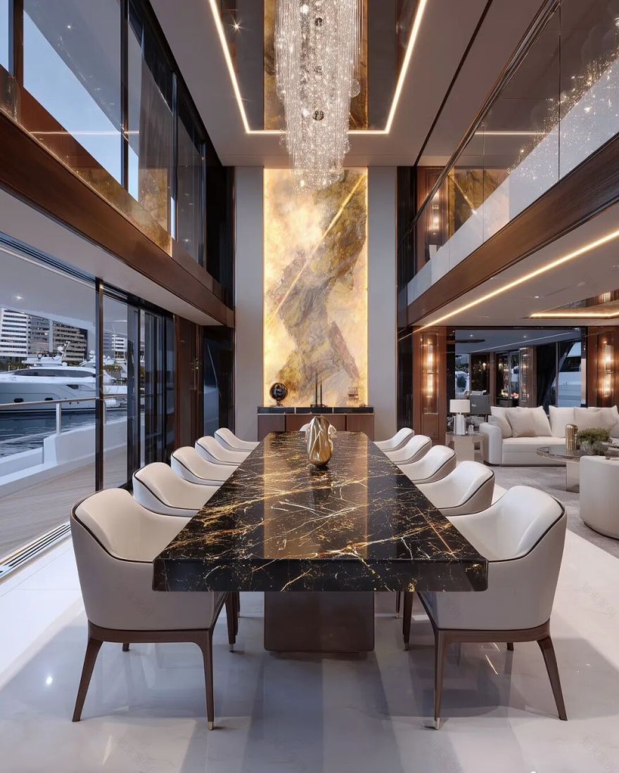 “海洋皇冠”超级游艇|迪拜漂浮宫殿-15