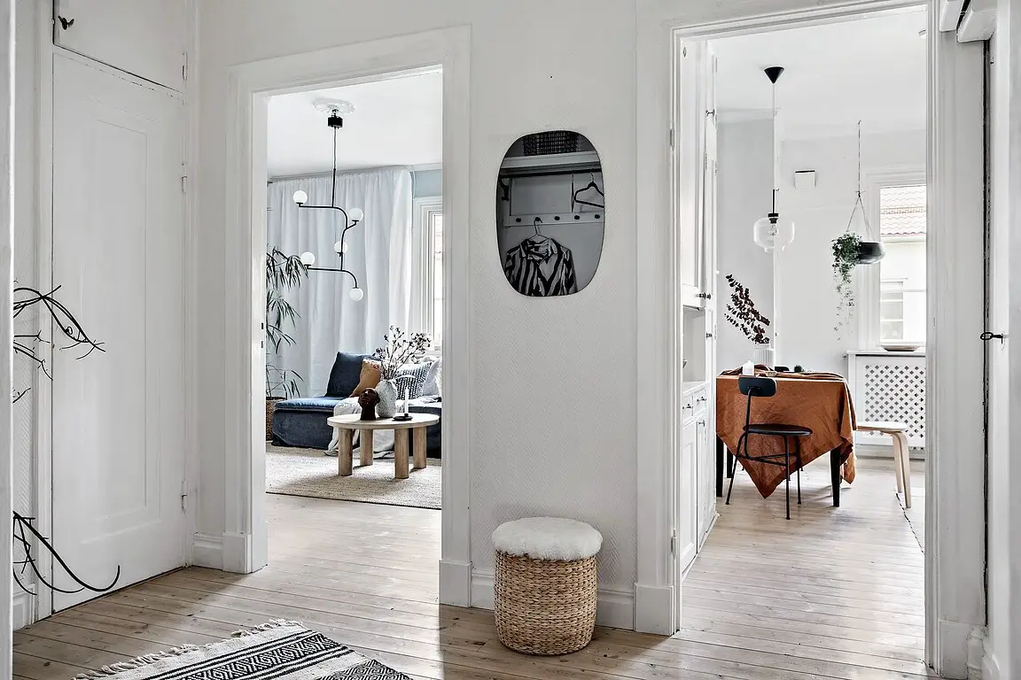 瑞典 59 平米城市阁楼公寓，打造温馨城市避风港-11