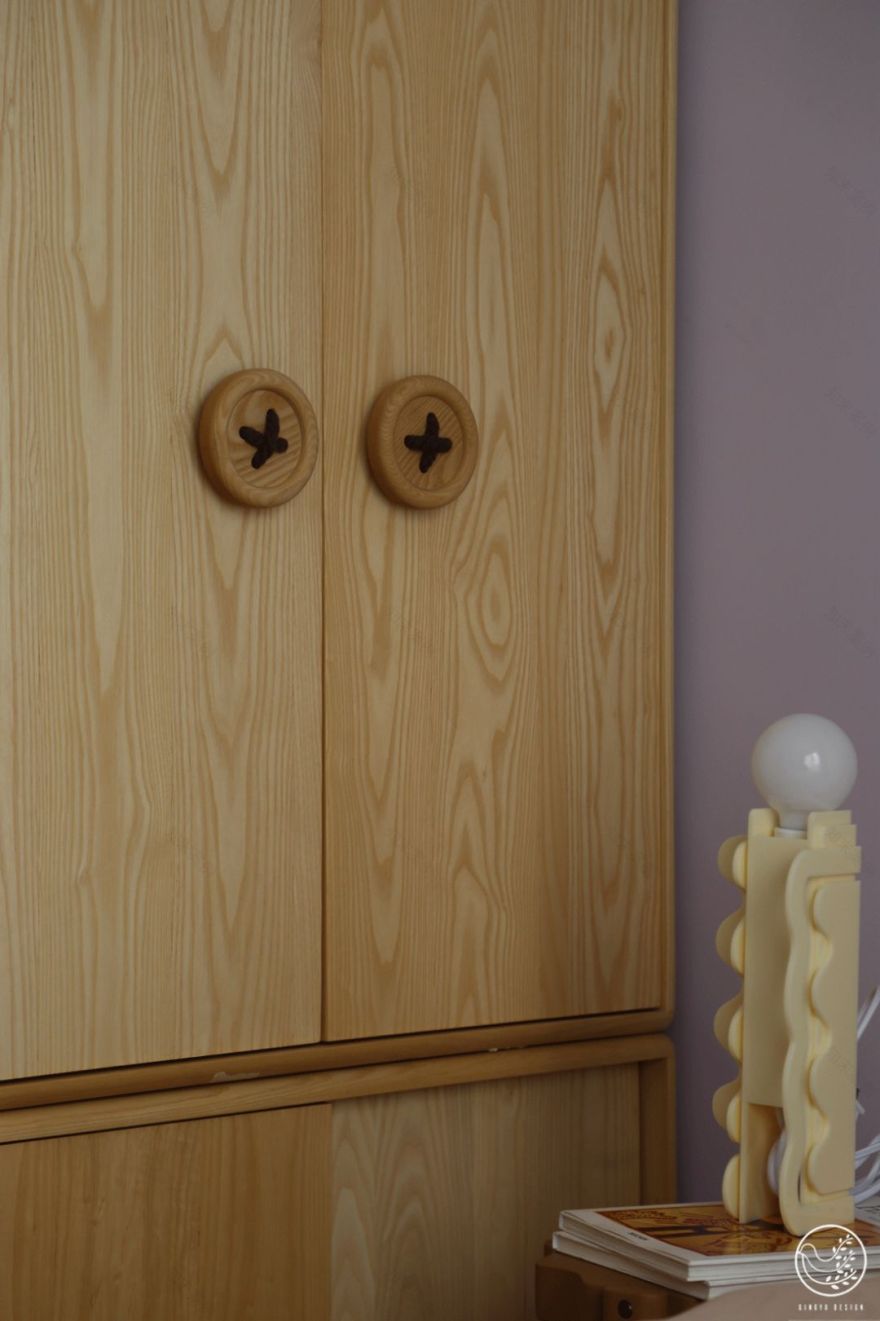 北欧风轻复古宅丨中国成都丨清羽设计-69