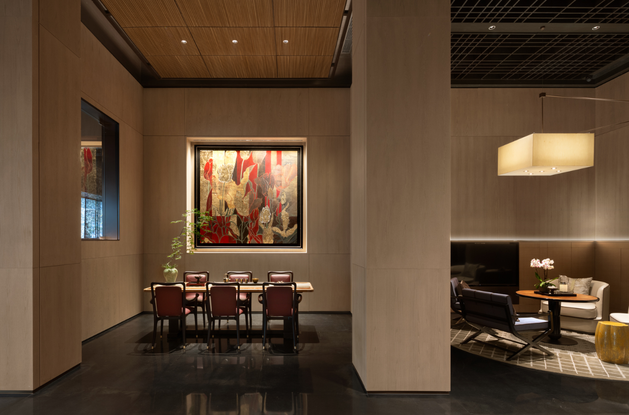 曲江金茂府丨中国西安丨软装SRD丨赛瑞迪普,室内水平线,艺术品他物-41