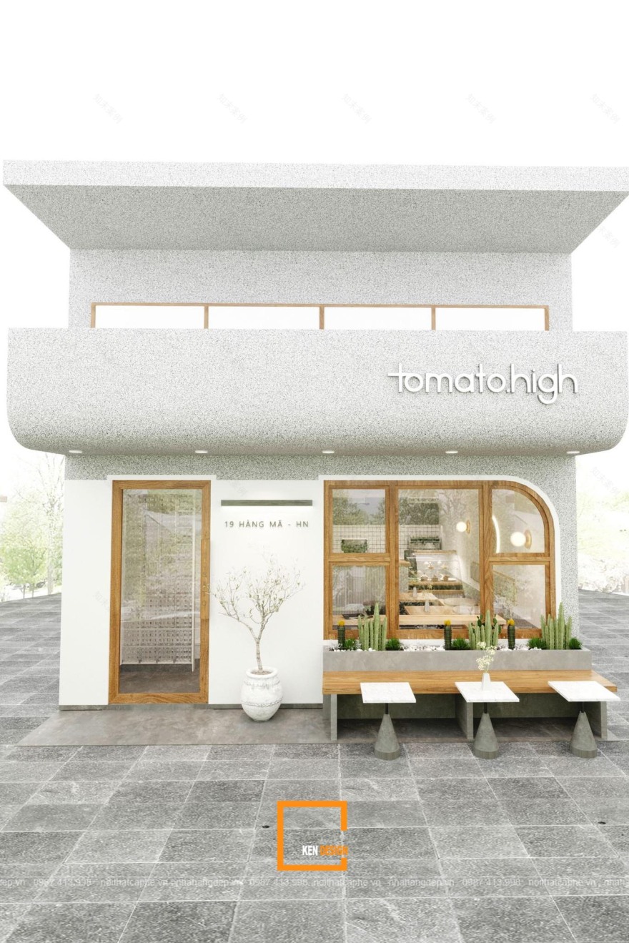 quán cafe tomato·high设计丨越南河内丨KenDesign-34