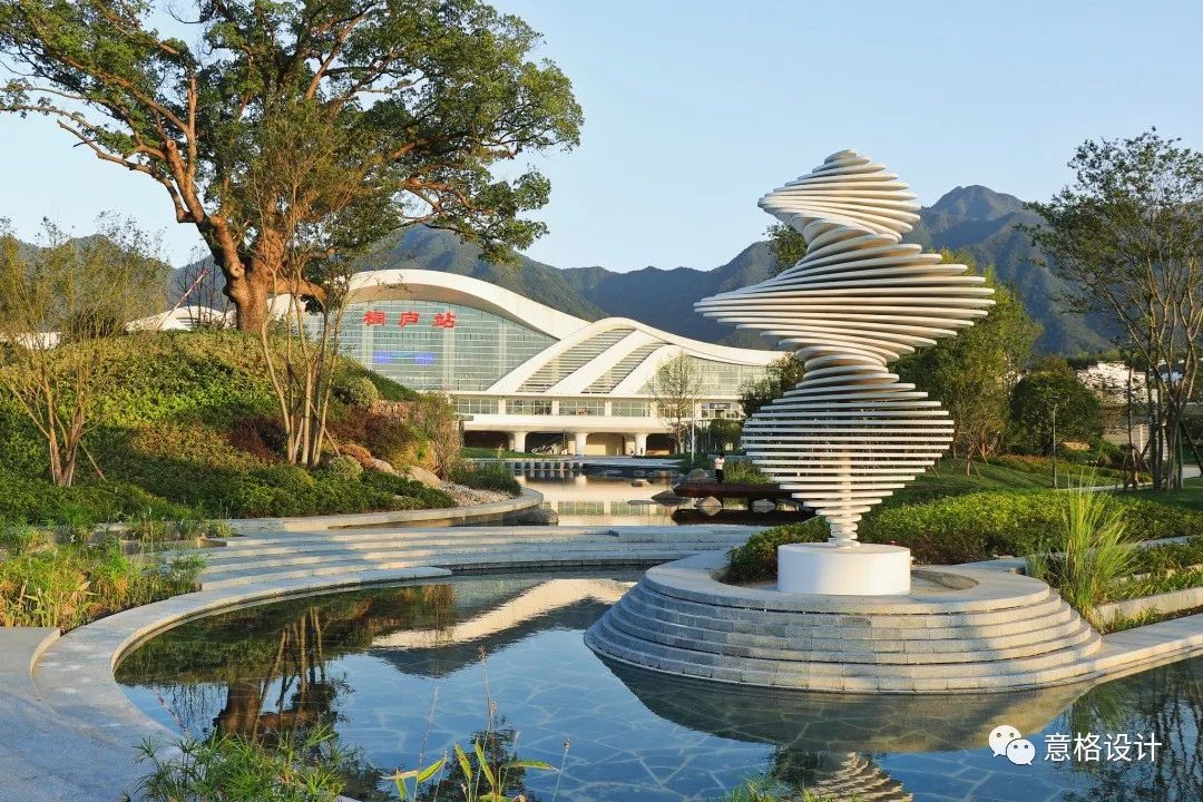 【意格作品】杭黄铁路桐庐站站前广场——景观引领多专业整合范例-83