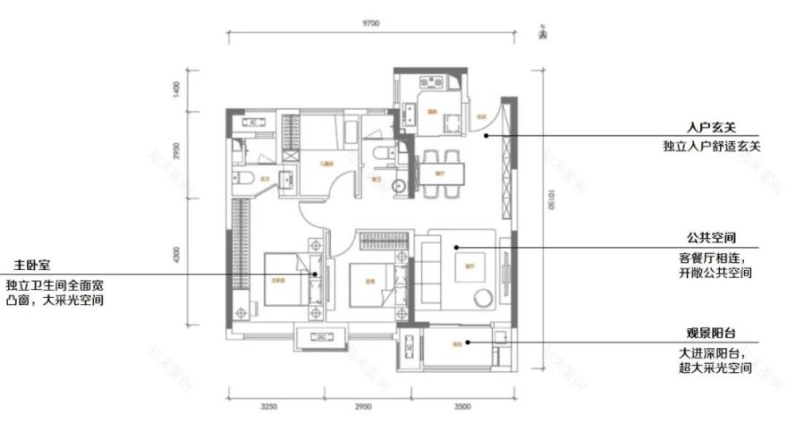 西安中粮天悦丨中国西安丨杰思德设计-81