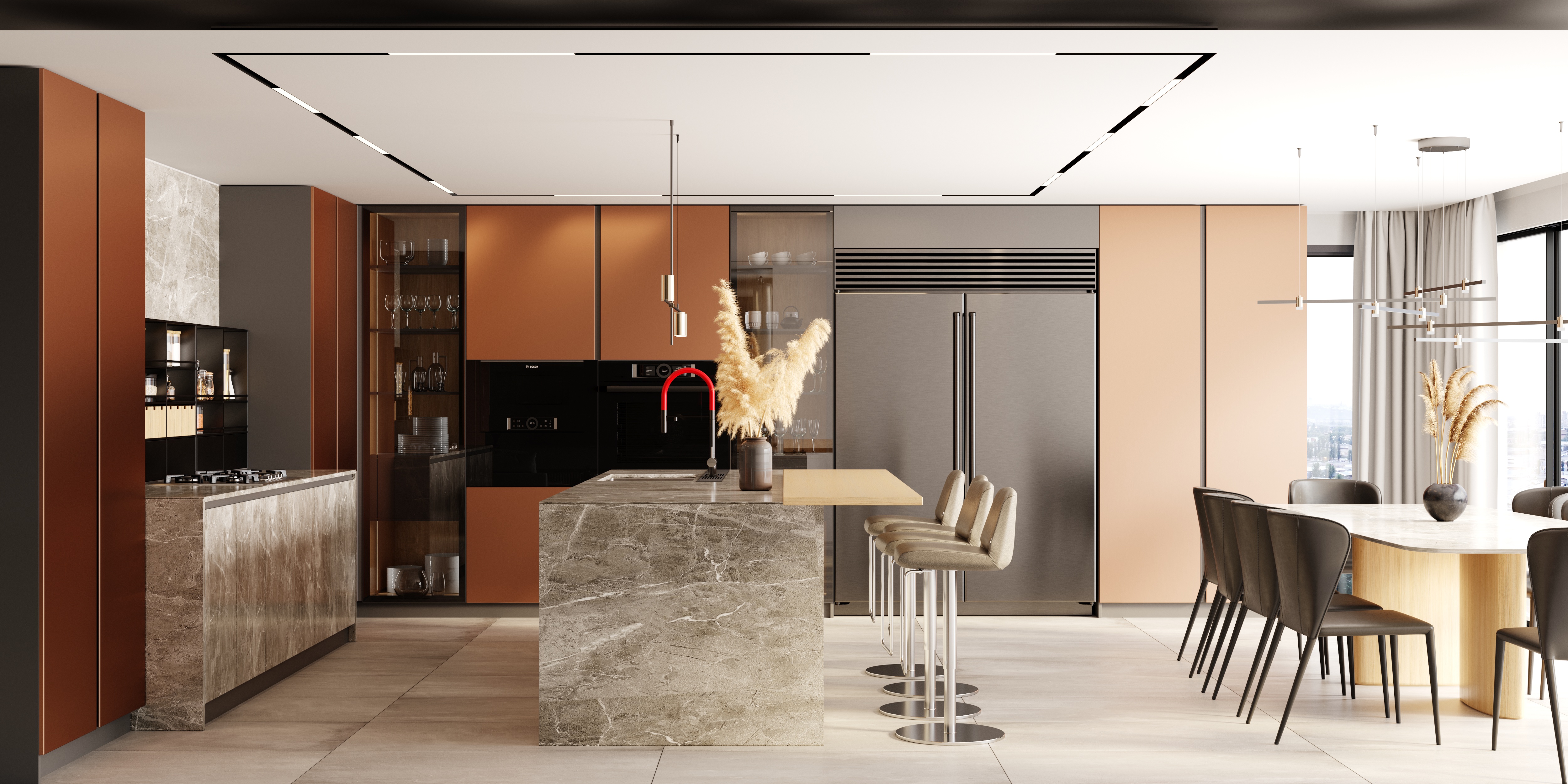 未来感厨房设计丨Vahan Shahinyan,Vahagn Hovhannisyan-4