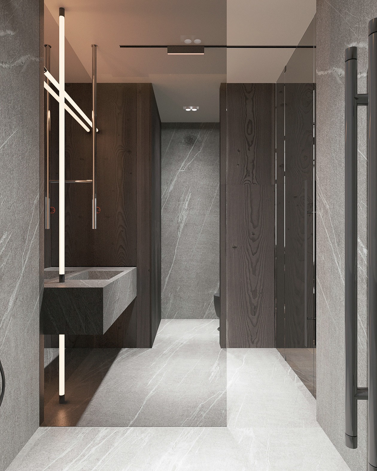 原木+活力橙 整个空间既舒适又有张力！-14