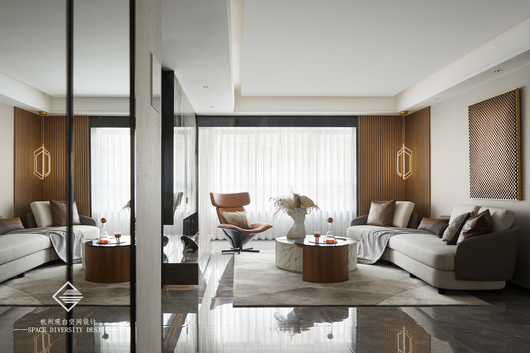济南·高铁黄金城样板间丨中国济南丨杭州观白室内设计有限公司-10