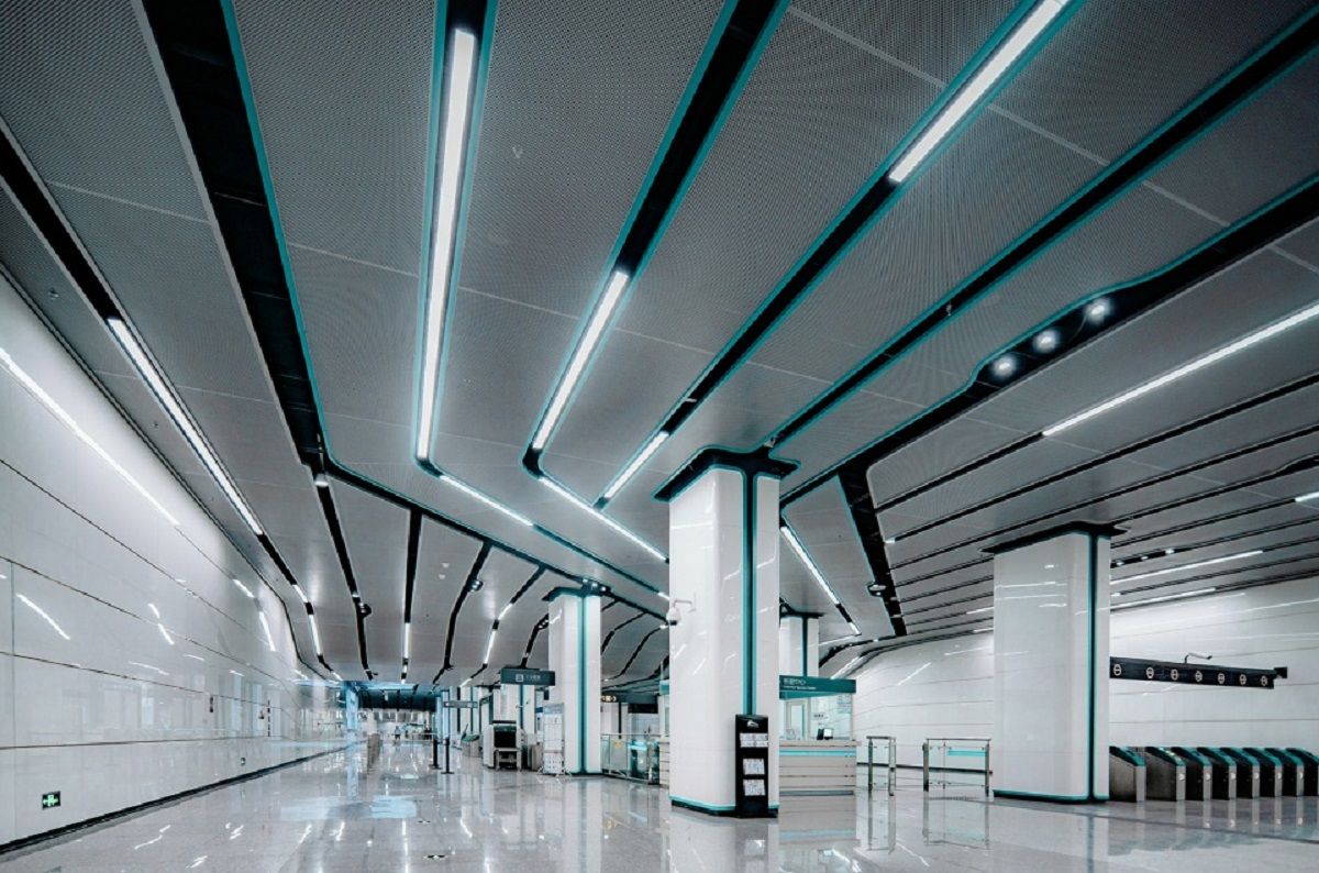 地心引力下的未来城市想象——成都地铁 18 号线站台设计-7