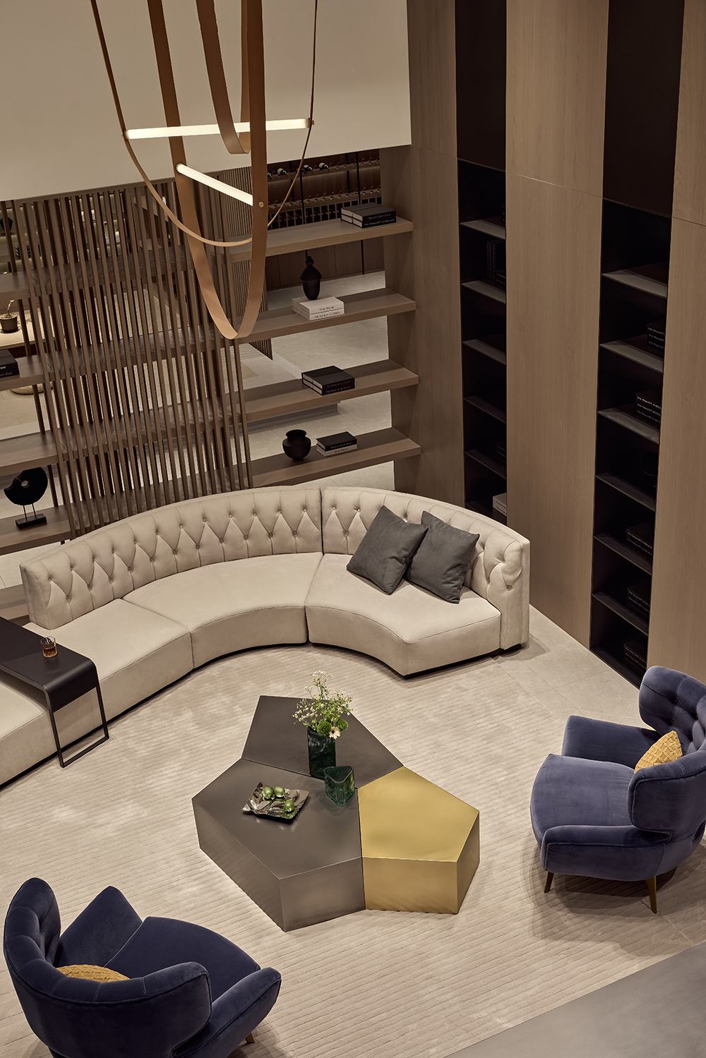 尚层大作：案例分享——1100㎡墅境私邸：漫行雅奢之境，淬炼空间的诗意哲学-25