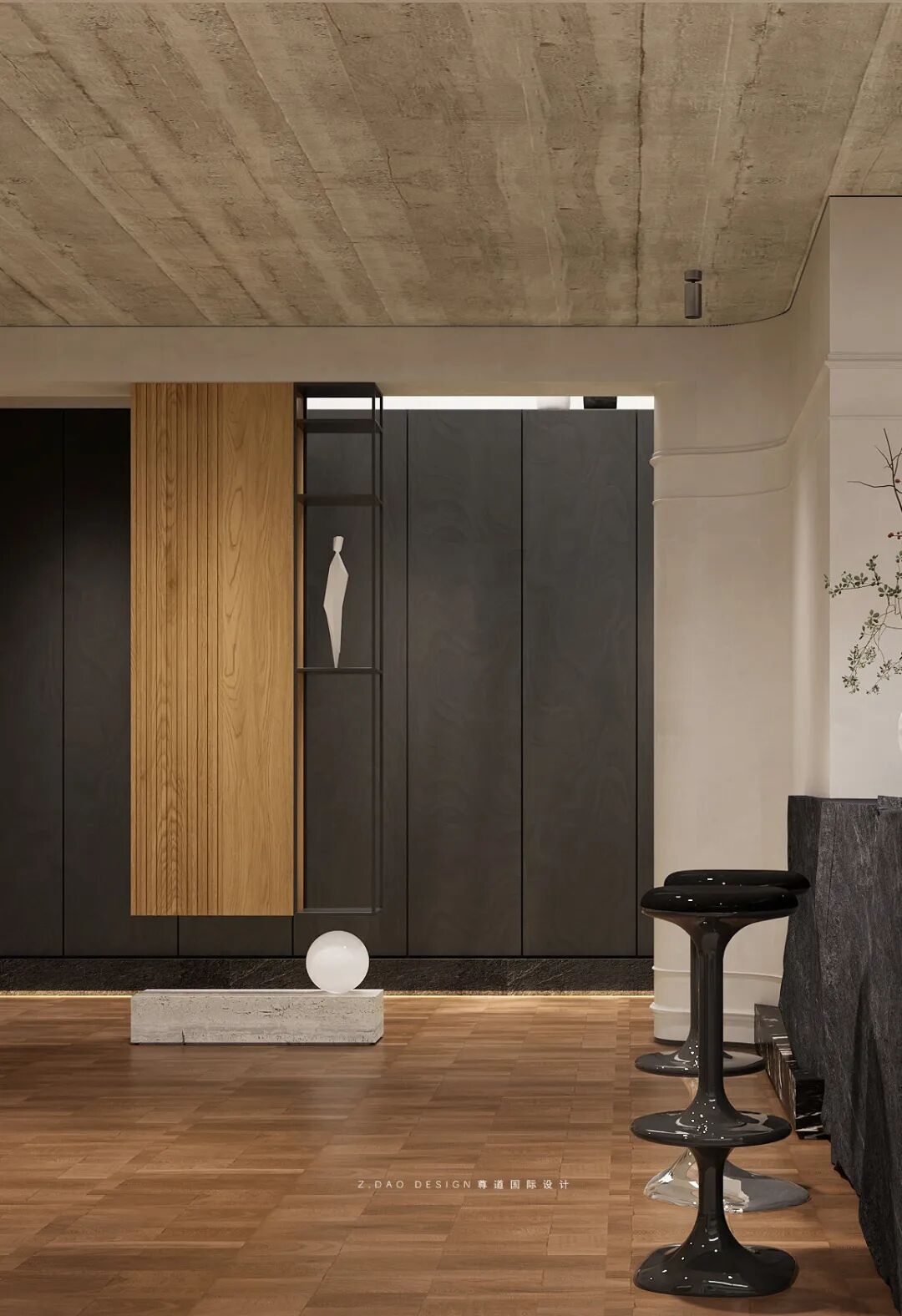 尊道新作|合肥『丽丰璞羽山』500㎡自然主义别墅，让家如有机生命般生长。-105