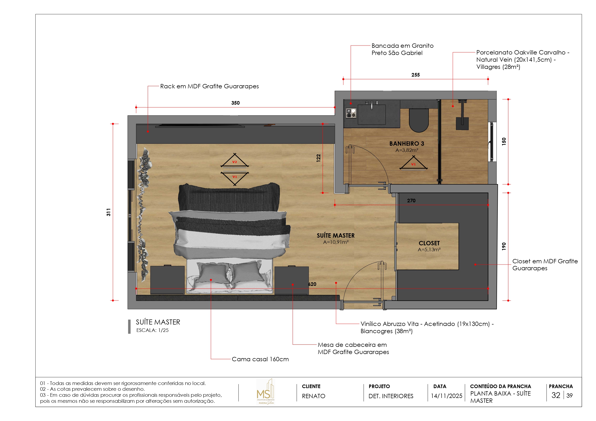 DETALHAMENTO DE INTERIORES CASA R-30