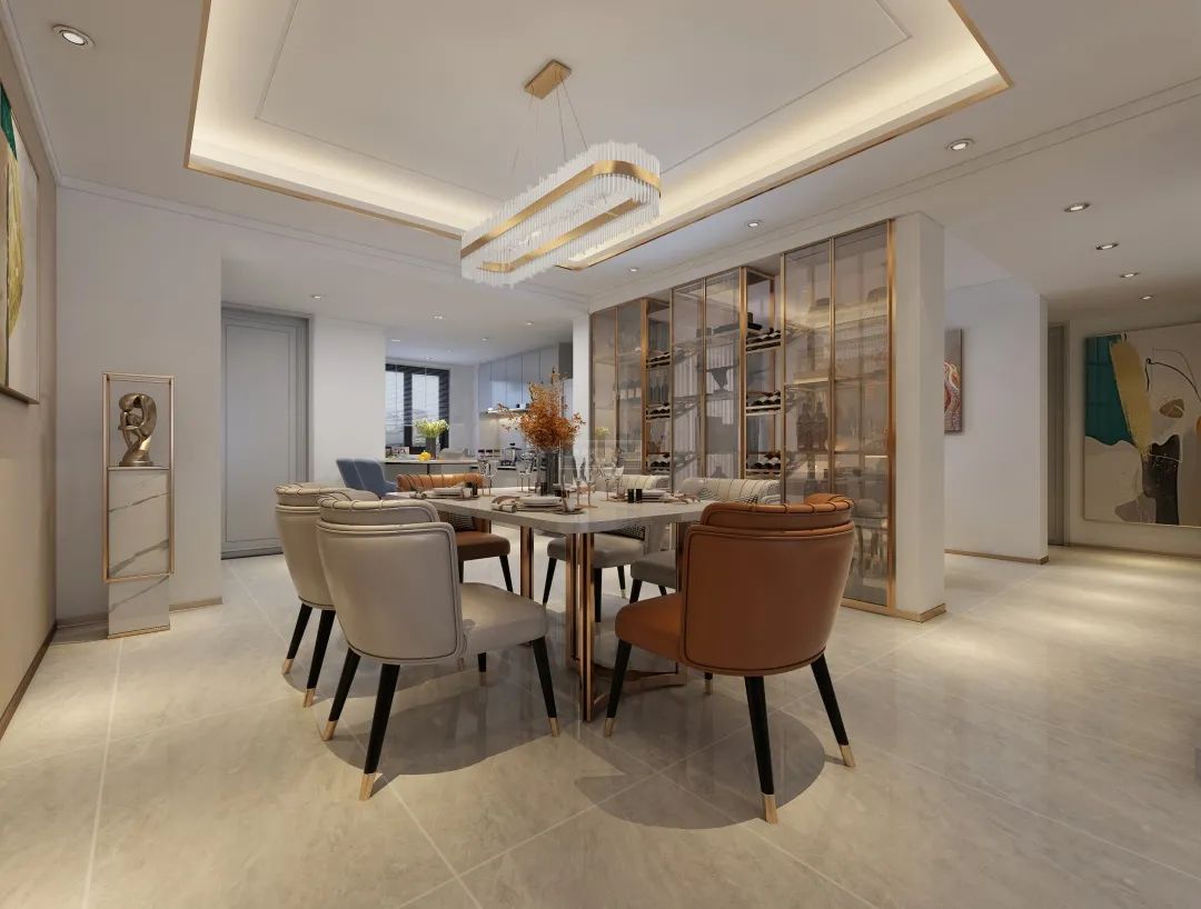 华润中央公园现代轻奢雅居丨紫苹果装饰集团-25