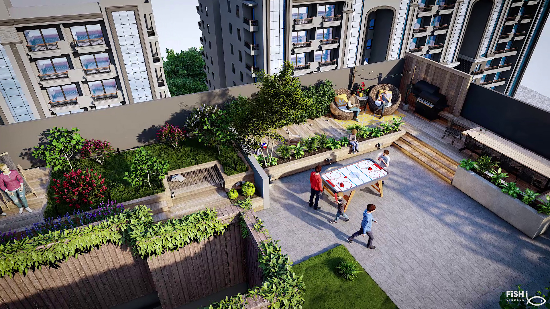 屋顶景观丨Fish I visuals-19