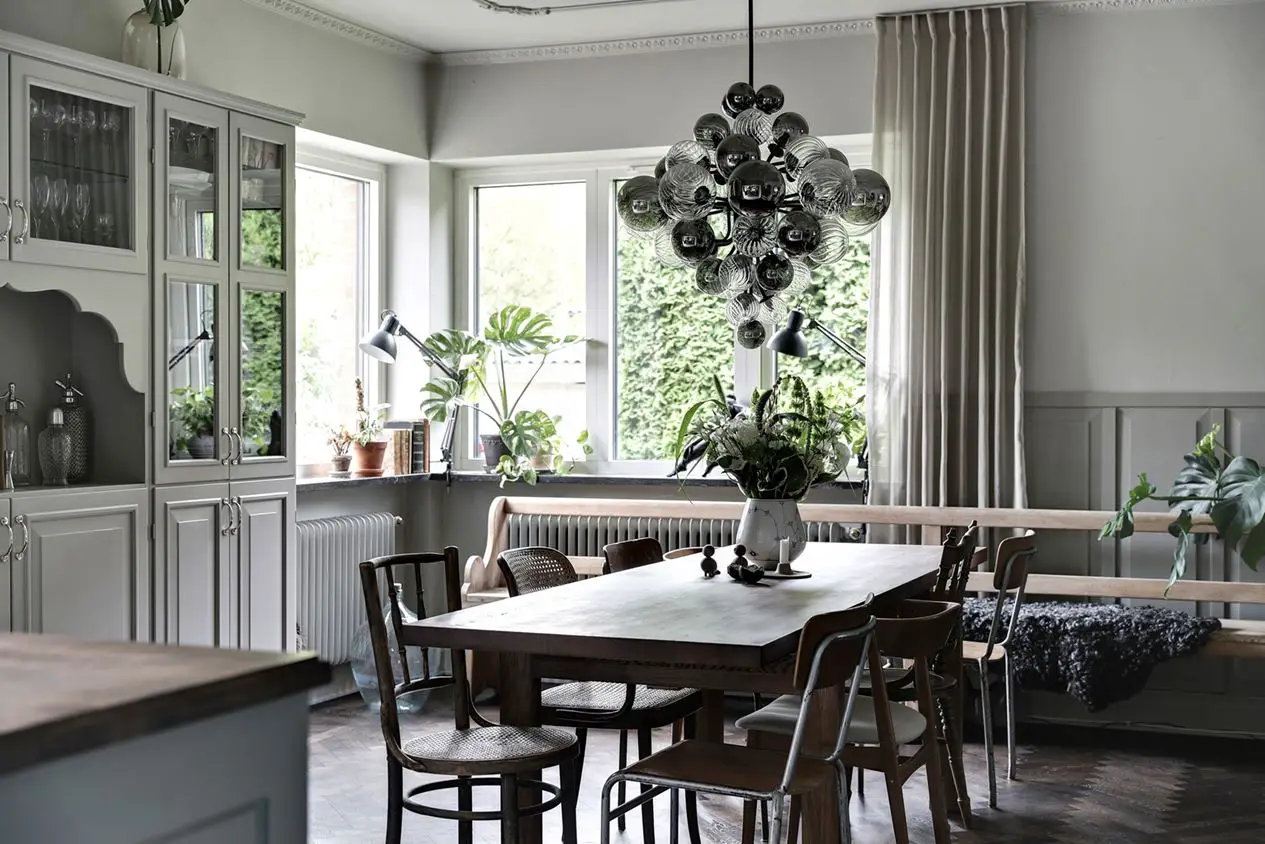 30 年代瑞典风格魅力之家,绿意盎然 garden house-6