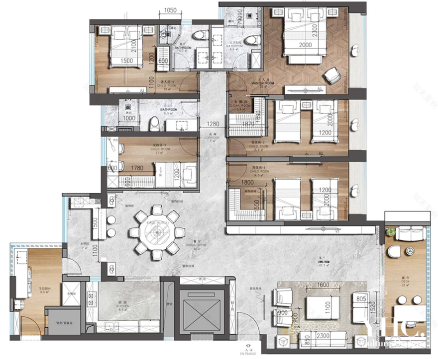 光明 1 号现代轻奢大平层 | 自然极致的生活态度-15