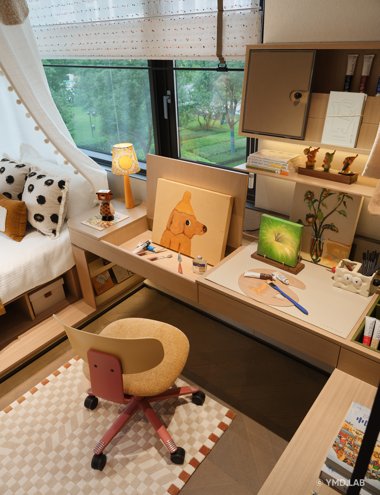 岳蒙设计 | 粤东润溪花园样板间-28