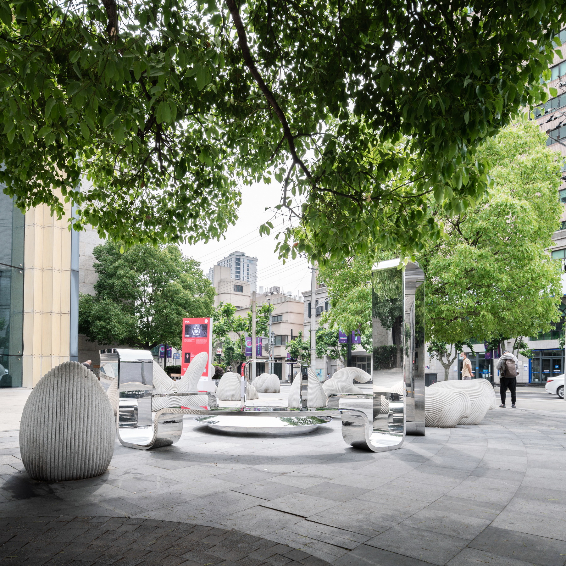  日清设计丨新天地艺术节—对抗“社交孤岛”的天空之镜  丨中国上海-15