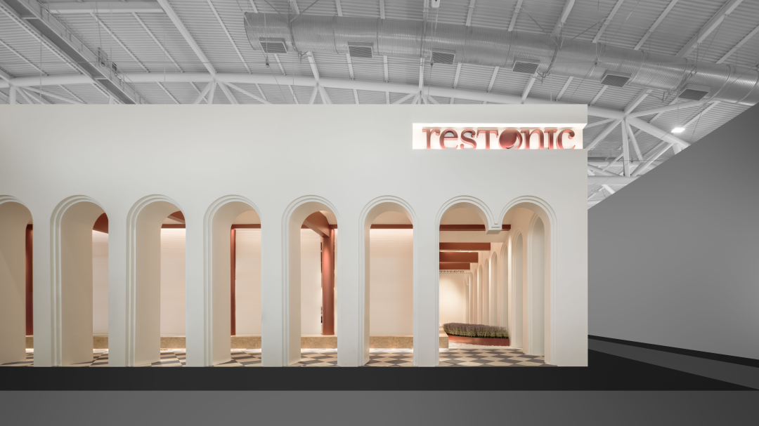 深圳家居设计周美国蕾丝床垫展馆丨中国深圳丨广州简美设计-11