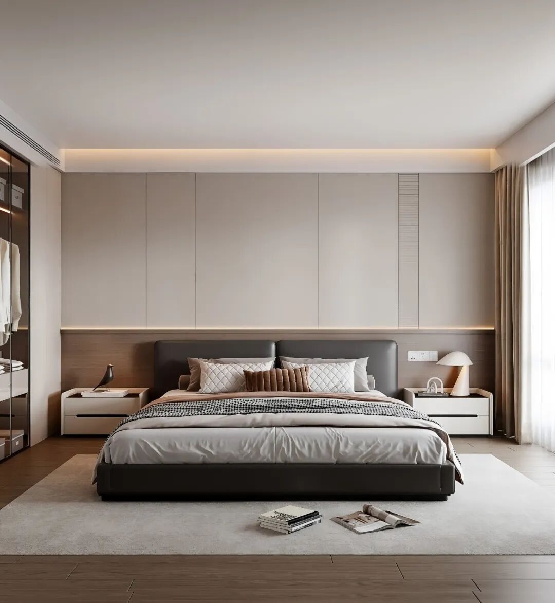 温润而居:用木饰面赋予大宅生命力-34