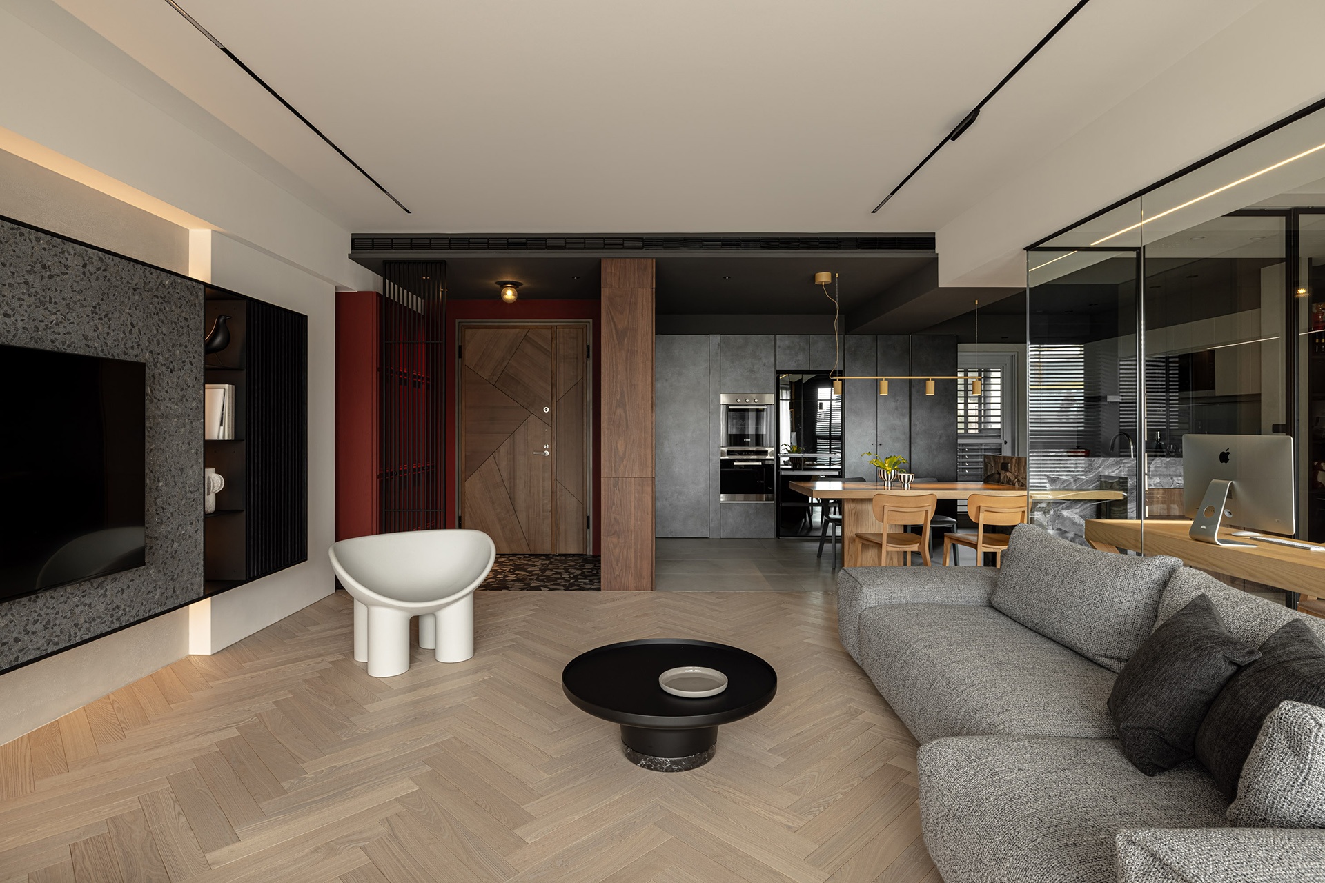 露台绿意逐光打造森林別境丨中国台中丨隐见设计-14