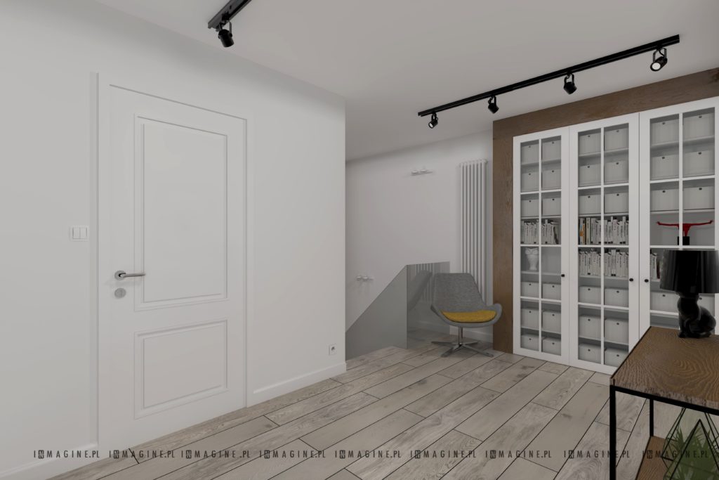 华沙贝莫沃100平两层公寓室内设计丨波兰华沙丨InMAGINE（Marta Kruczyk）-18