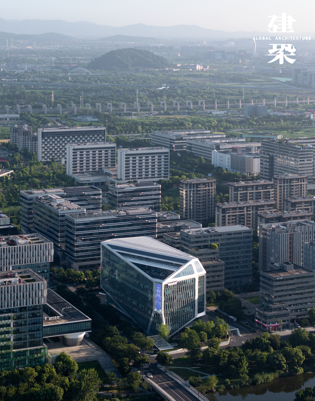 遥望总部大楼丨中国杭州丨gad杰地设计-0