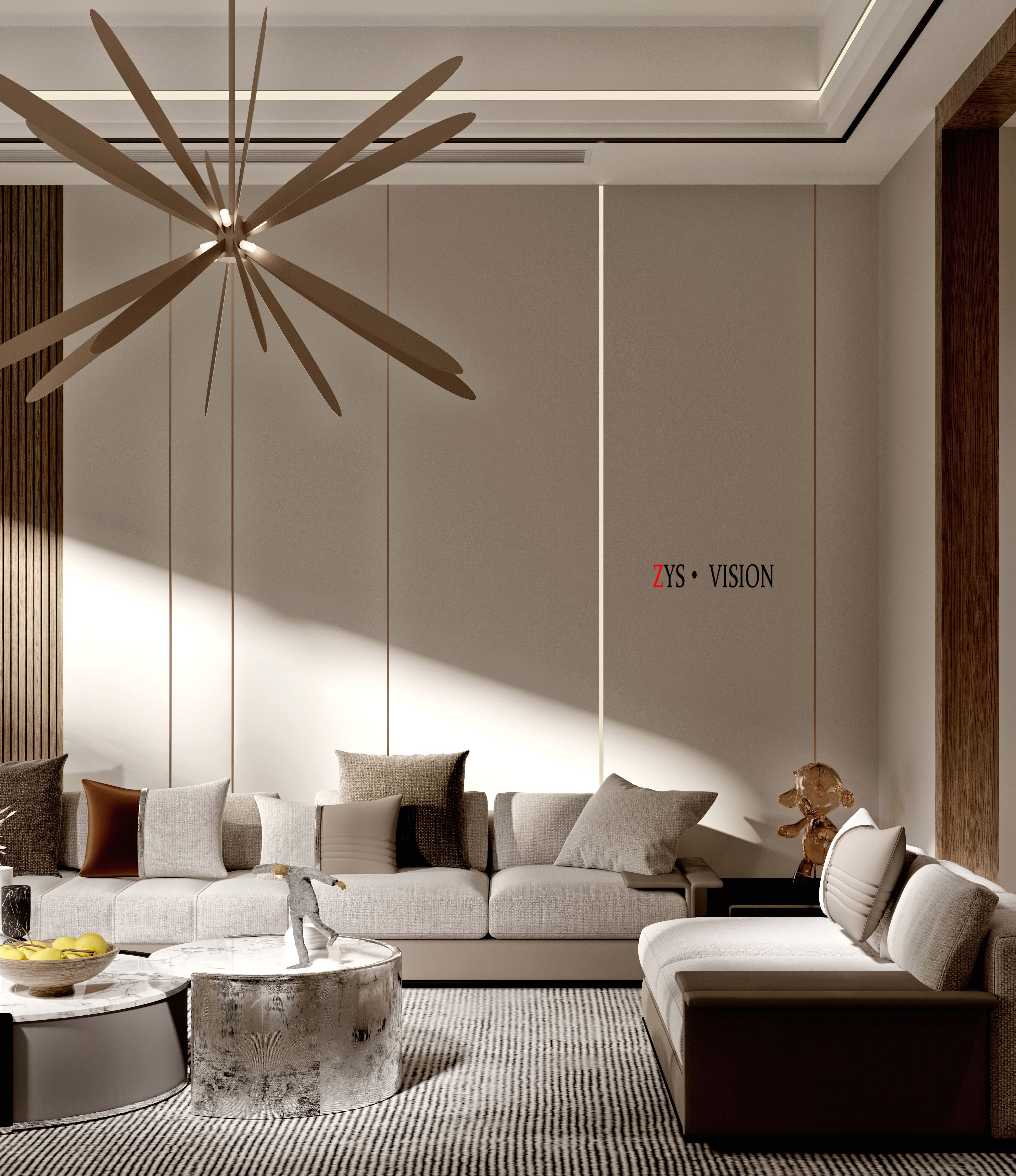 米安·chi 现代轻奢空间丨ZYS 室内设计研究室-20