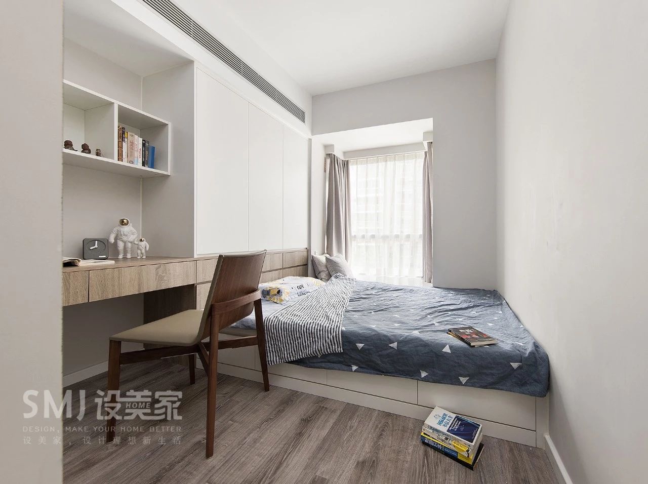 150㎡极简家居，阳光书房、一体化餐厨，打造舒适生活空间-55