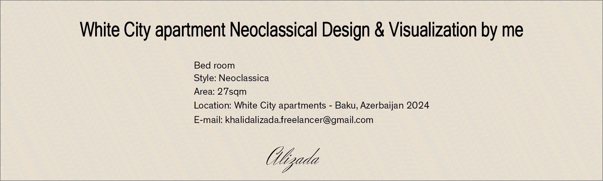 Neoclassical Bedroom Design - White City 2024-0