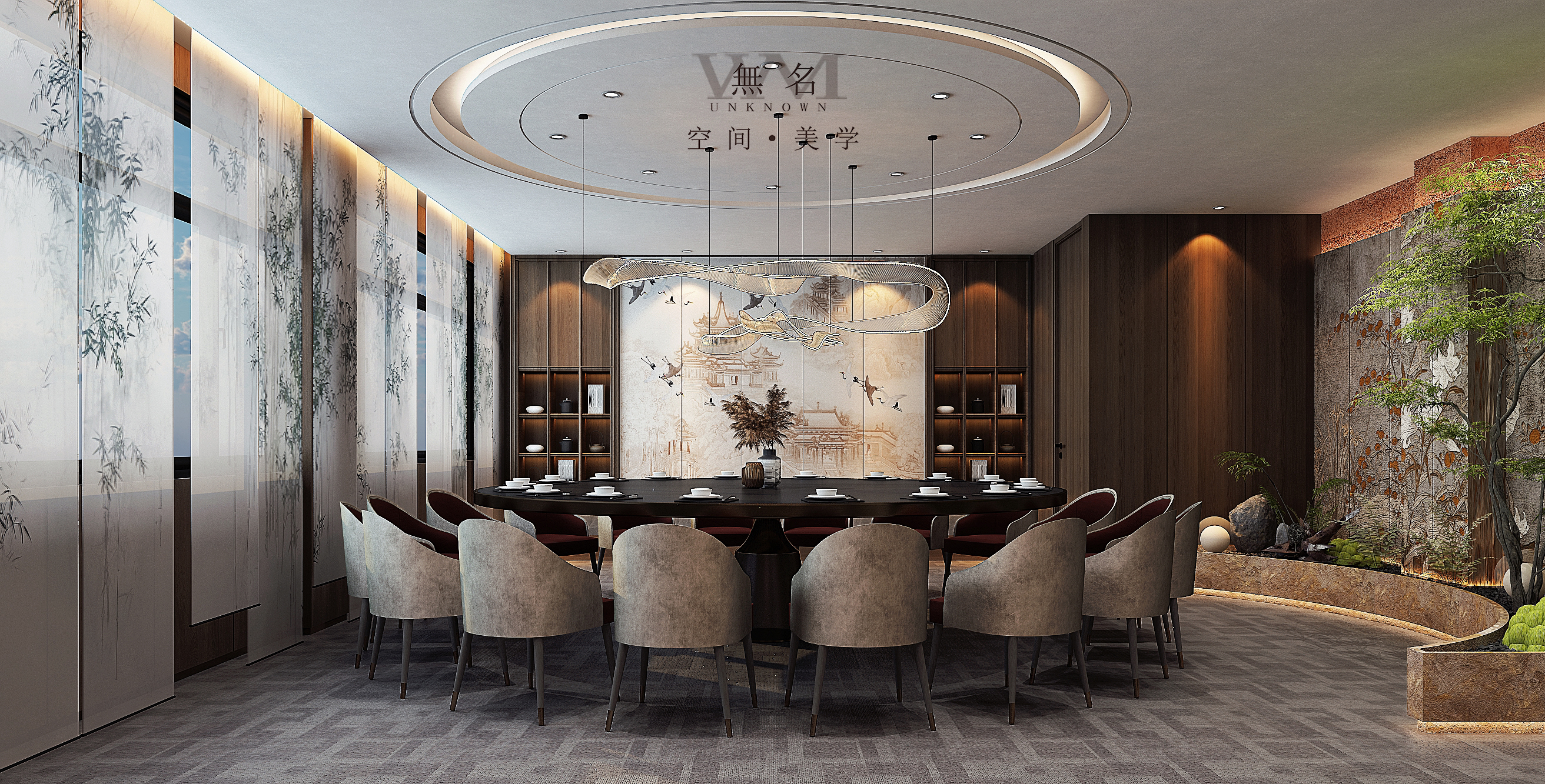 山西新中式餐饮会所空间设计丨中国山西-7
