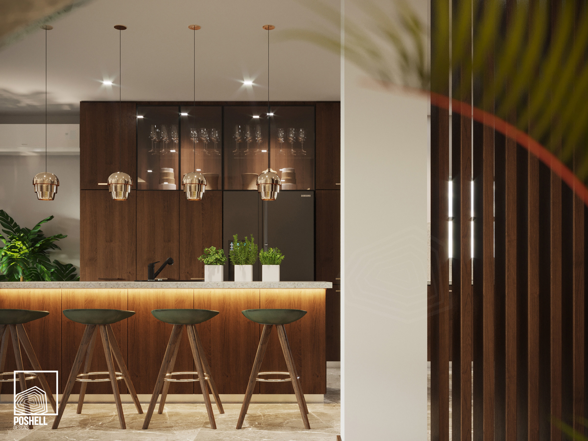 私人住宅别墅 360 度全景展示丨埃及开罗-23