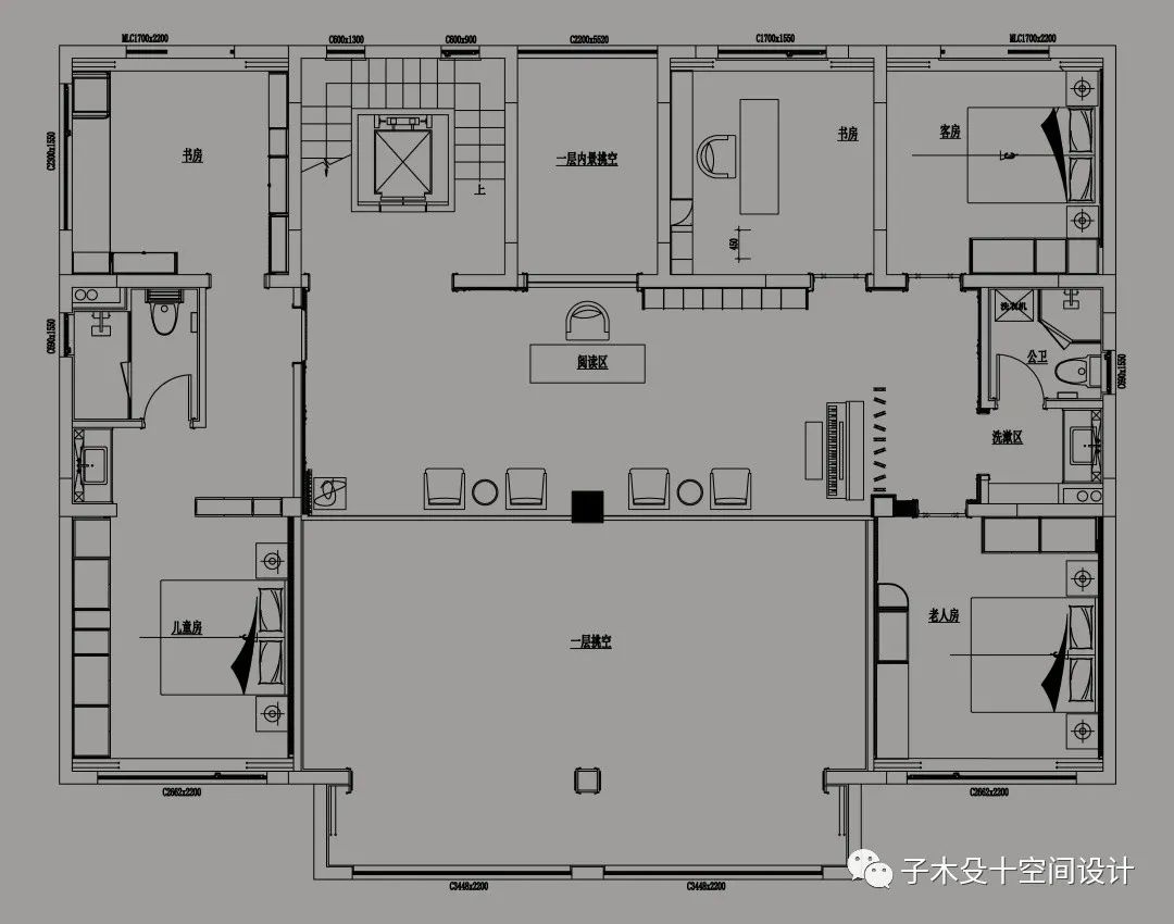 抚顺万科法式浪漫空间丨中国抚顺丨子木殳十空间设计-70