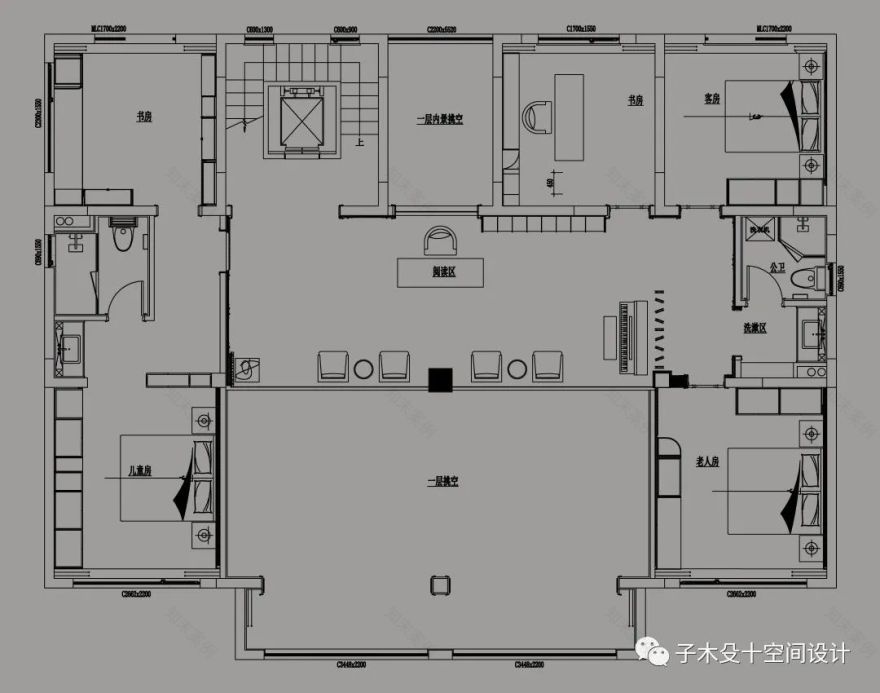 抚顺万科法式浪漫空间丨中国抚顺丨子木殳十空间设计-70