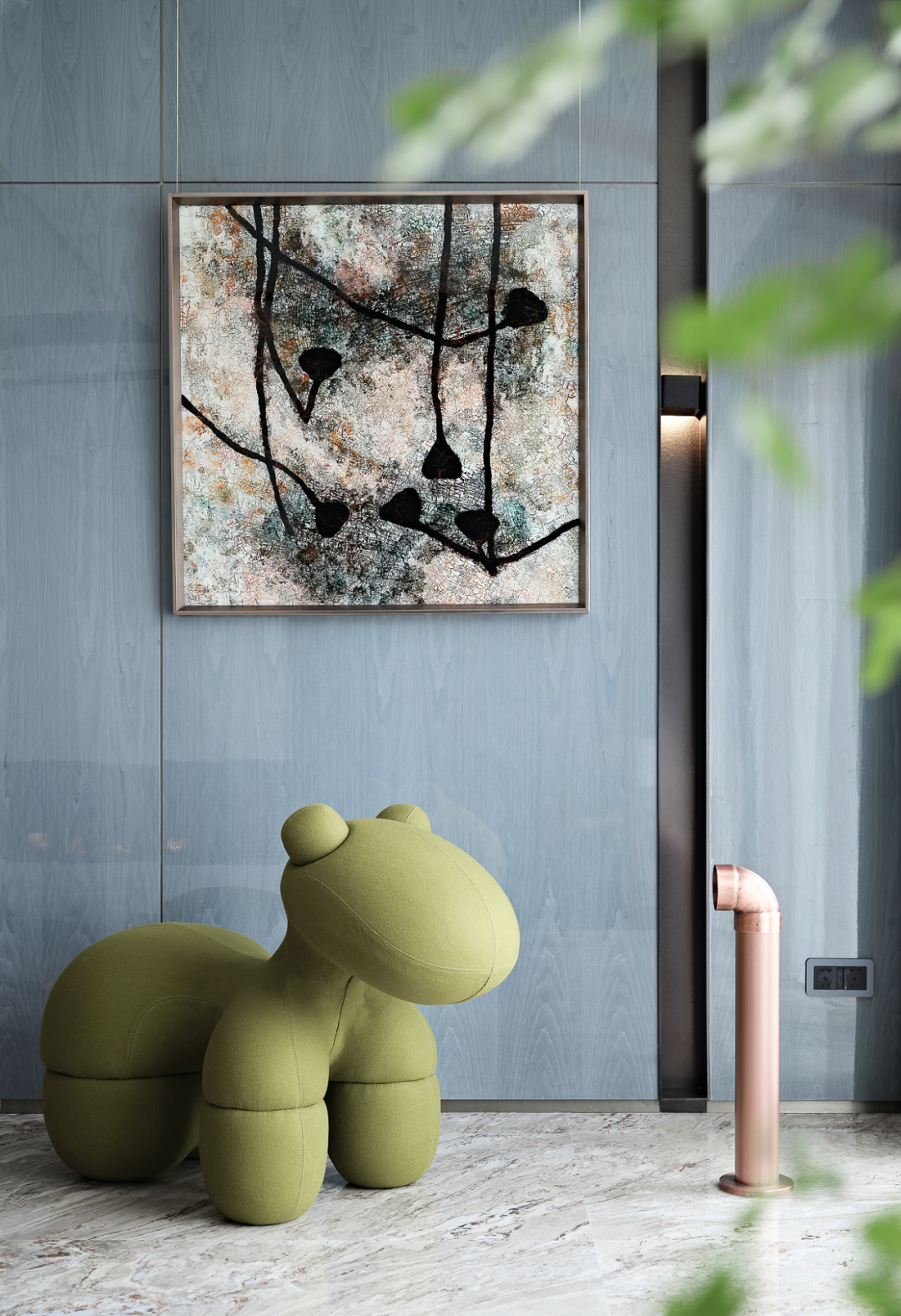 以画入室，因画筑梦——苏河湾私宅-22