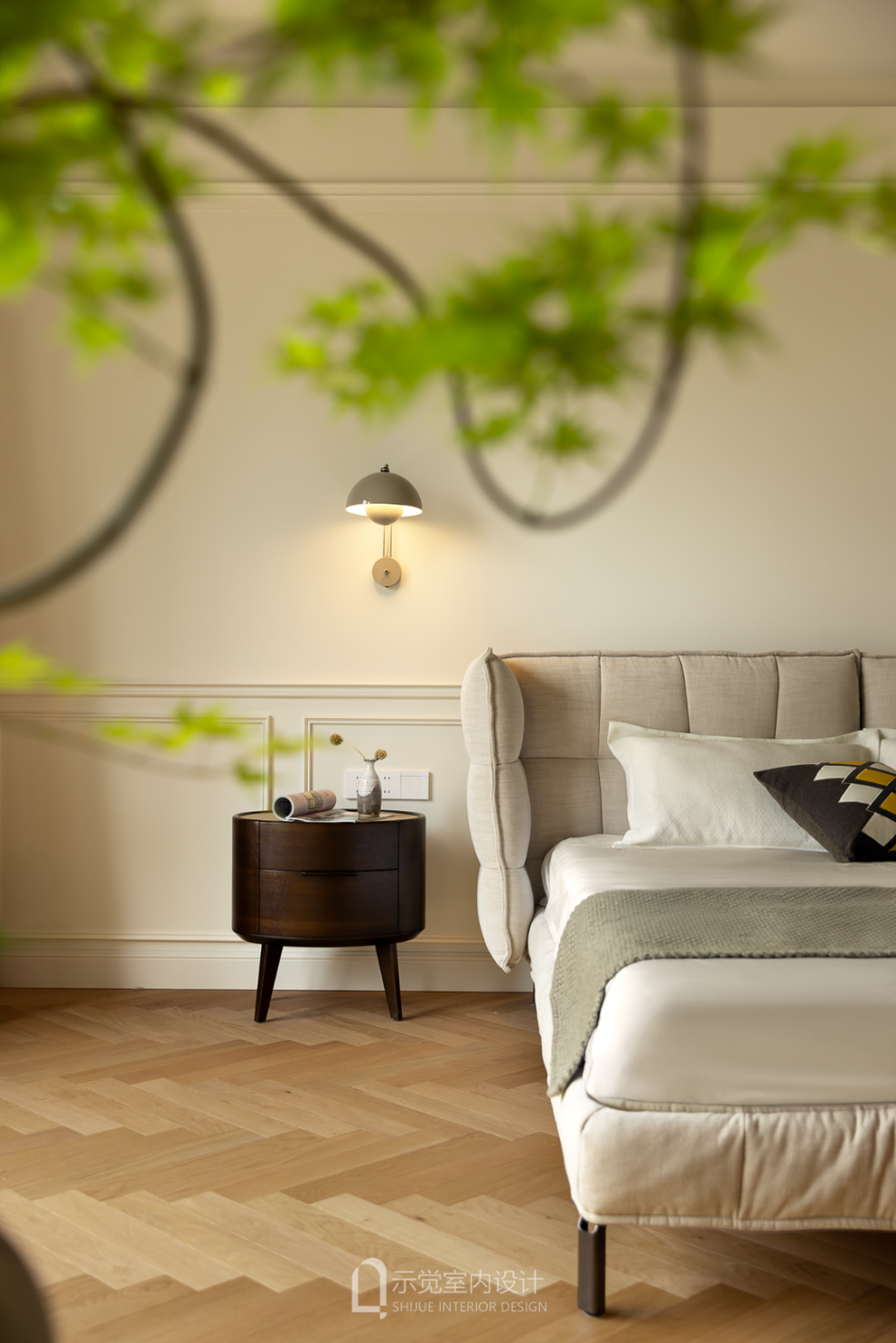 示觉设计|250㎡中海紫御豪庭，绿影泊心，拱廊叙事-54