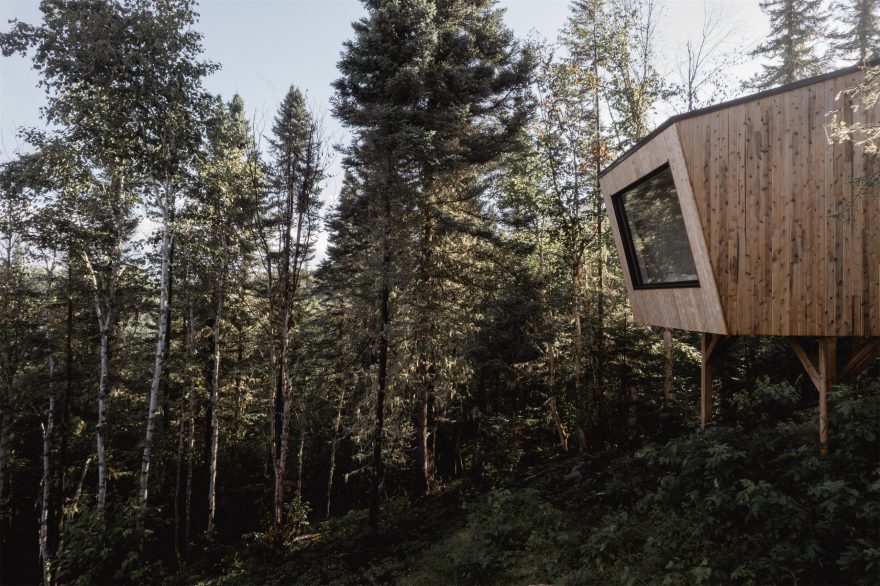 自然取景器·森林中的庇护所丨加拿大魁北克丨Atelier L’Abri-5