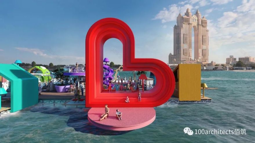 幻飘魔方泳池丨阿联酋阿布扎比丨佰筑建筑设计咨询(上海)有限公司-12