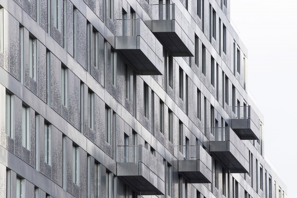 纽约布鲁克林 325 Kent 公寓，工业风设计融入社区-24