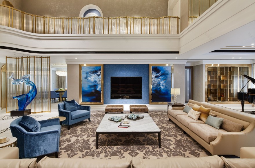 "丝旅"城市室内设计 | 融合东西方元素的现代艺术-3