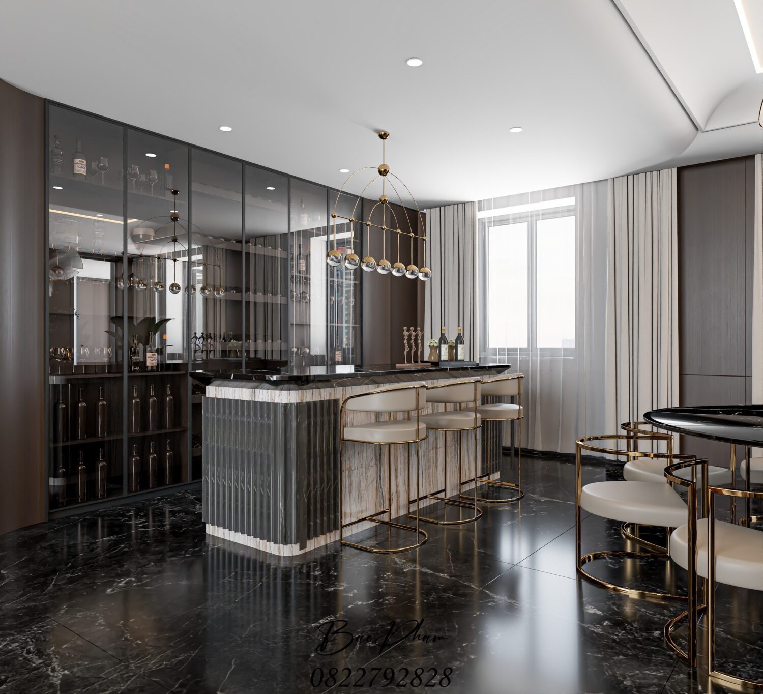13819. Free Sketchup Apartment Interior Model Download-11