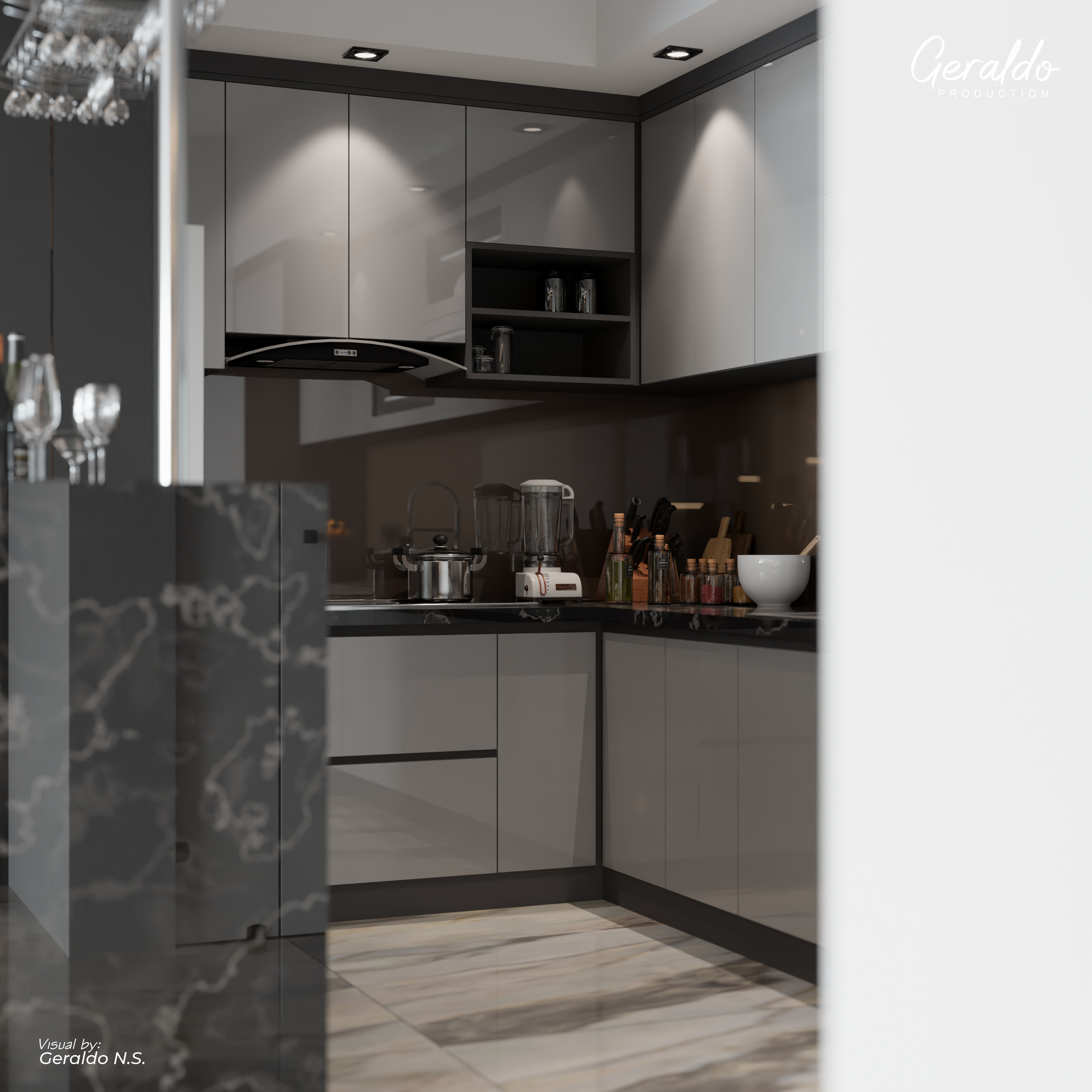 厨房室内丨Gerald-7