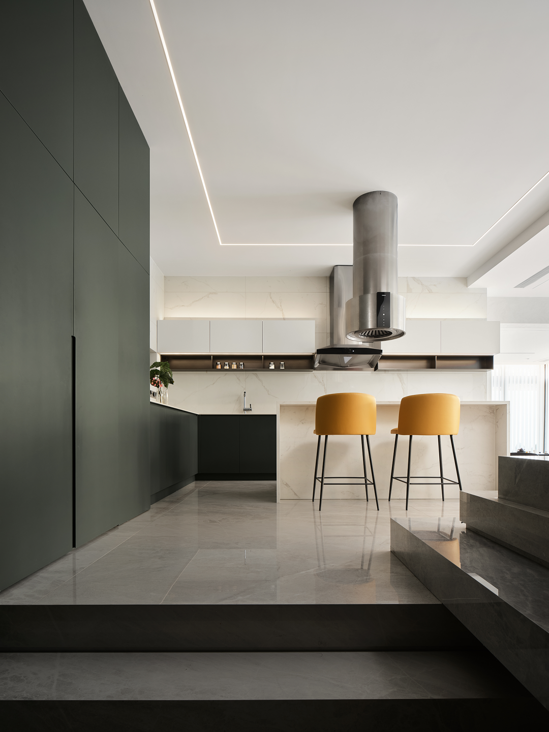 宁波滟澜海岸别墅丨中国宁波丨陈群玲空间设计-12