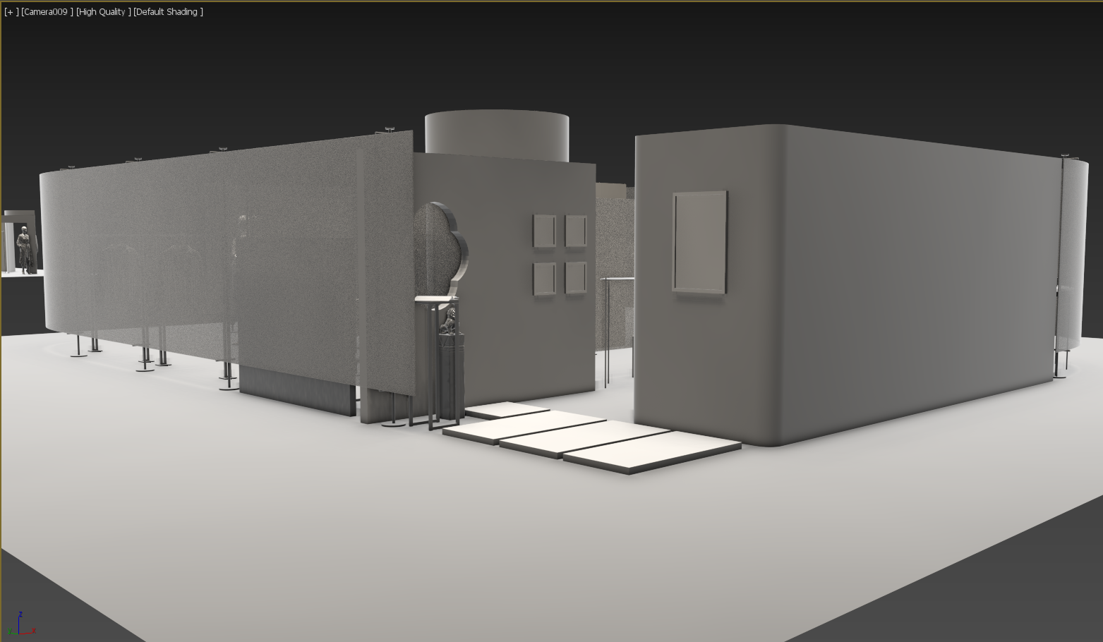 快闪空间·平面布局图·模型推演-8