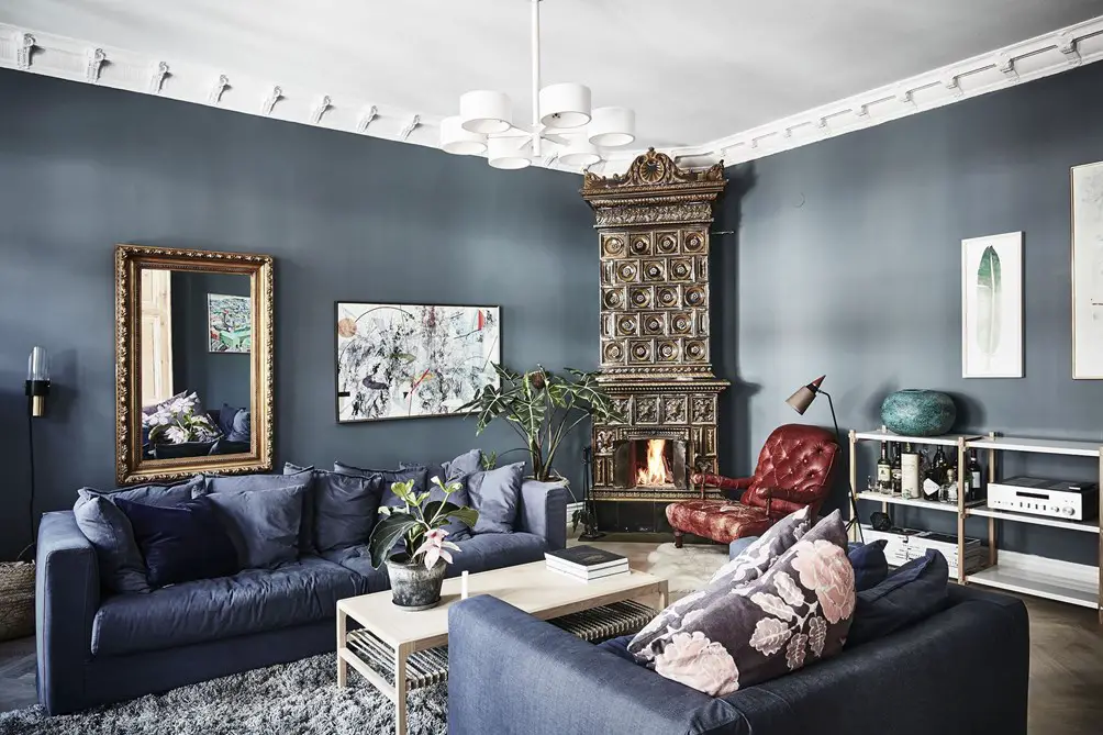 巴洛克蓝调双卧公寓-1