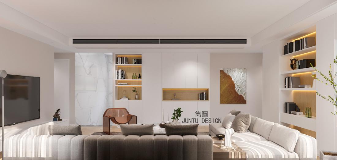 广州番禺区石楼东环路独立屋高级北欧风设计丨中国广州-14